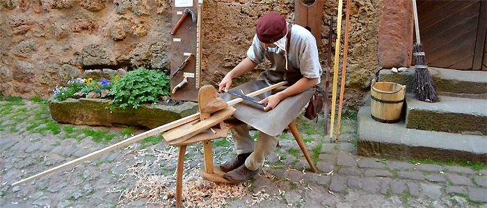 Ein Langbogen entsteht...